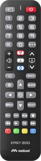 Meliconi EASY200 LG távirányító - Fekete