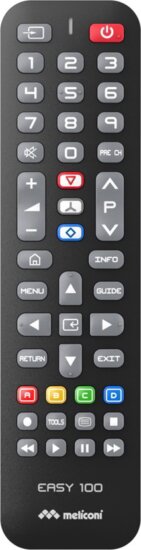 Meliconi EASY100 Samsung távirányító - Fekete