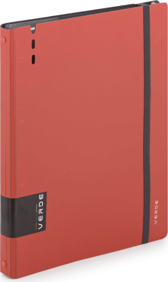 Verde 2-705 A4 Konferencia mappa - Piros