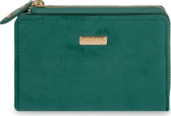 Oxybag Green Velvet Last Pénztárca - Zöld