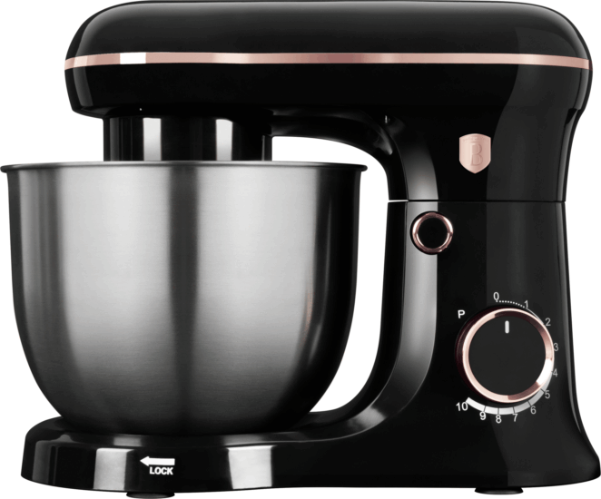 Berlinger Haus BH/9751 Konyhai robotgép 5L 1500 Watt - Fekete/Rózsaarany