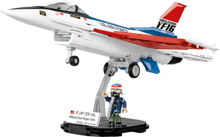 Cobi 5892 F-16 (YF-16) First Flight 375 darabos Építőjáték Cobi 5892 F-16 (YF-16) First Flight 375 darabos Építőjáték