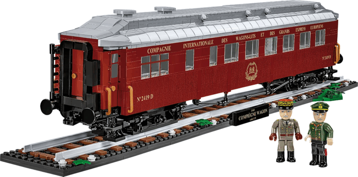 Cobi 6289 Compiègne vagon (1940) 2001 darabos Építőjáték Cobi 6289 Compiègne vagon (1940) 2001 darabos Építőjáték