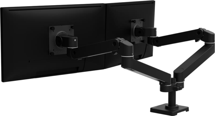 Ergotron LX PRO 17"-27" Monitor asztali tartó kar - Fekete (2 kijelző) Ergotron LX PRO 17"-27" Monitor asztali tartó kar - Fekete (2 kijelző)