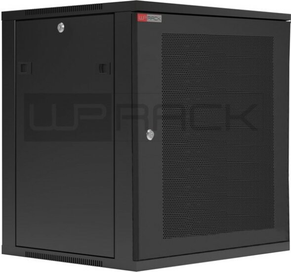 WP 19" Fali rack szekrény 9U 540x450mm - Fekete