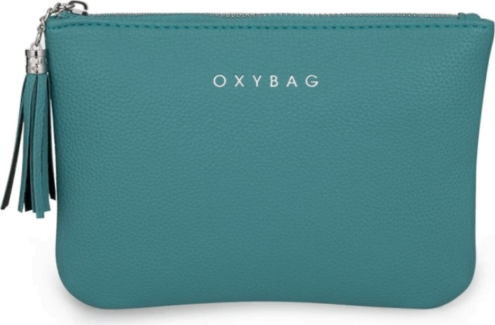 Oxybag Leather Milano Day Kozmetikai táska - Zöld