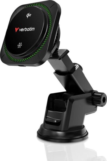 Verbatim CND-01 Wireless autós Qi töltő / tartó 15W - Fekete