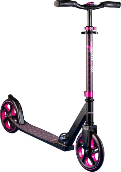 Muuwmi 472 Pro Aluminium Kétkerekű gyerek roller - Fekete / Rózsaszín