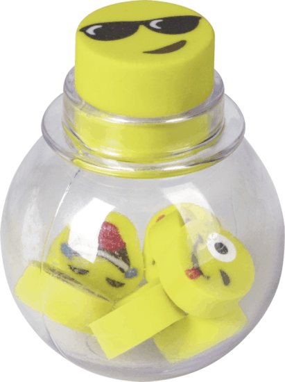 Brunnen 1027400 Vidám radír szett műanyag tartóban Brunnen 1027400 Vidám radír szett műanyag tartóban