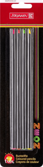 Brunnen Neon Színes ceruza készlet (4 db / csomag)