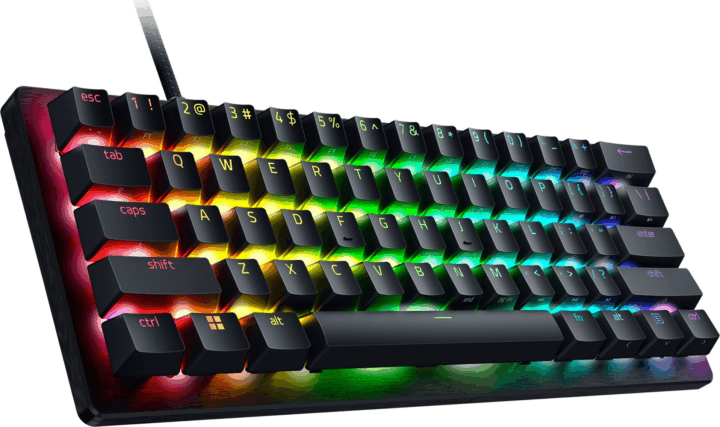 Razer Huntsman V3 Pro Mini Vezetékes Gaming Billentyűzet US - Fekete Razer Huntsman V3 Pro Mini Vezetékes Gaming Billentyűzet US - Fekete