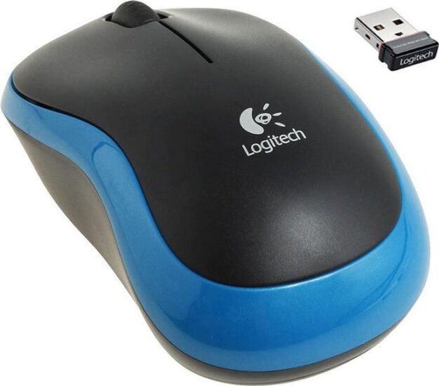 Logitech M185 Wireless Egér - Kék Logitech M185 Wireless Egér - Kék