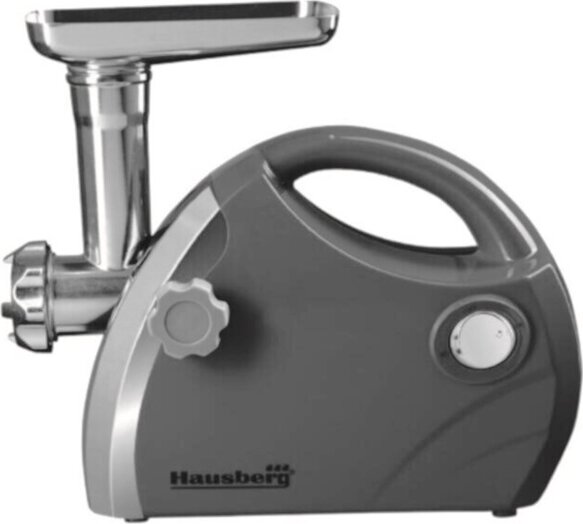 Hausberg HB-3430GR Elektromos Húsdaráló 1800W 1 kg/perc - Fekete/Inox