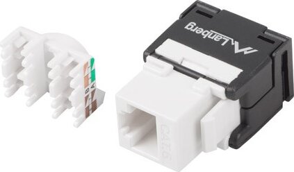 Lanberg KSUA-200 Cat6a RJ45 Keystone aljzat