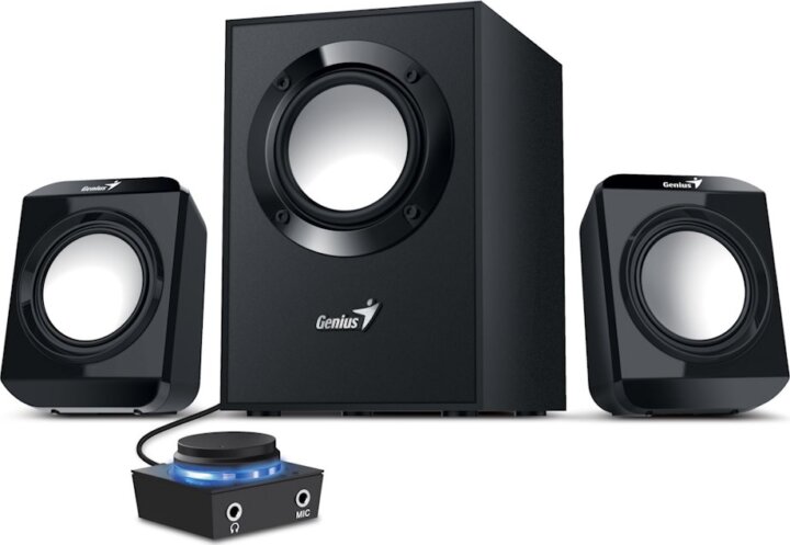 Genius SW-2.1 300 II Aktív hangfal 10 Watt - Fekete