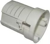 Tracon UDT60 univerzális szerelvénydoboz, mélység állítással - Fehér