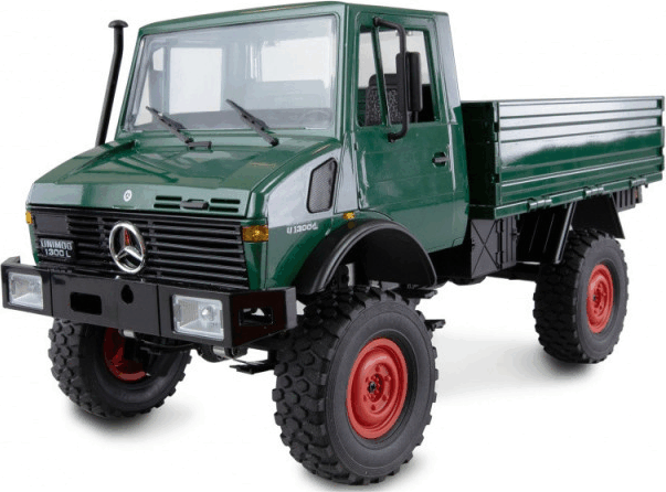 Amewi RTR Mercedes-Benz Unimog Basic 4WD Távirányítós Terepjáró 1:12 - Zöld