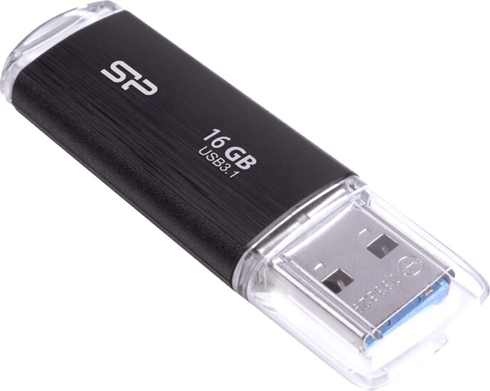 Silicon Power Blaze B02 16GB USB3.1 Pendrive - Fekete (SP016GBUF3B02V1K) Silicon Power Blaze B02 16GB USB3.1 Pendrive - Fekete (SP016GBUF3B02V1K)