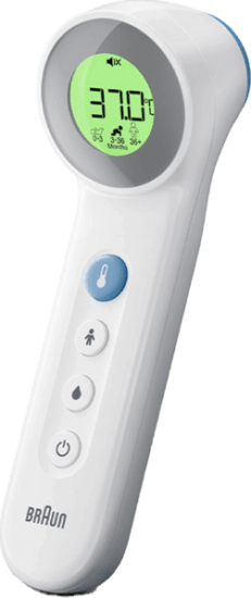 Braun BNT400WE Érintésmentes lázmérő - Fehér