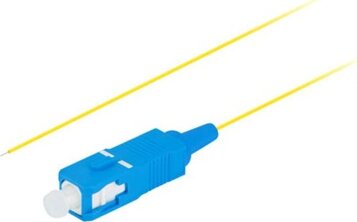 Lanberg FP-SCUP-SE11 optikai patch kábel SC/UPC Simplex 2m - Sárga