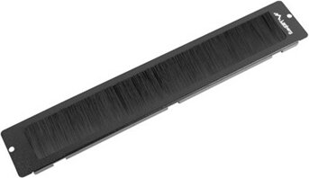 Lanberg AK-1105-B 19" 1U Fésűs Kábelrendező - Fekete