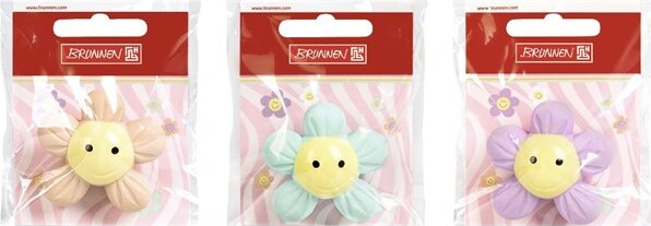 Brunnen Virág radír ceruzához - Többféle