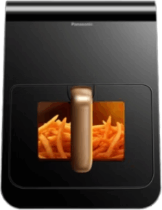 Panasonic NF-CC600 Air Fryer Forrólevegős sütő 6L 1450 Watt - Fekete / Kék