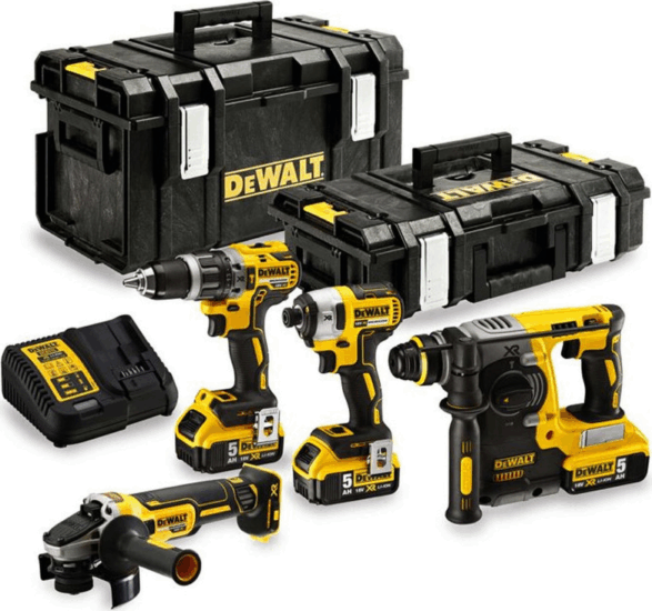 DeWalt DCK422P3-QW 18V Akkumulátoros gép készlet - Fekete / Sárga