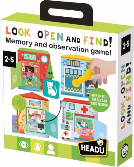 Headu Nyitogatós térbeli intelligencia-fejlesztő játék