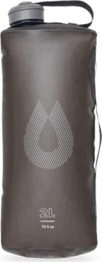 Hydrapak Seeker Műanyag Összezsugorítható Kulacs 2000ml - Szürkés barna