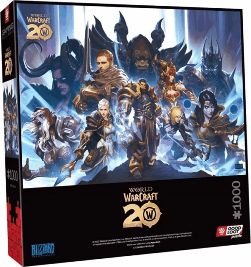 Good Loot Gaming - World of Warcraft 20. évfordulós 1000 darabos puzzle