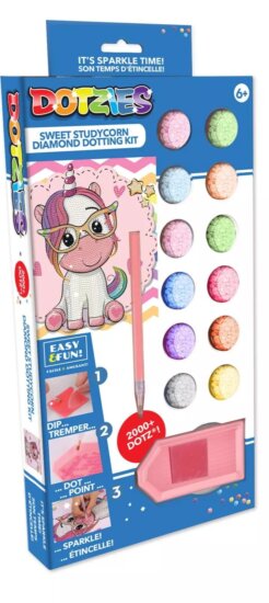 Diamond Dotz Dotzies Sweet Studycorn képkészítő szett - Unikornis