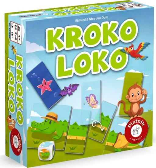 Kroko Loko Memória és kockajáték