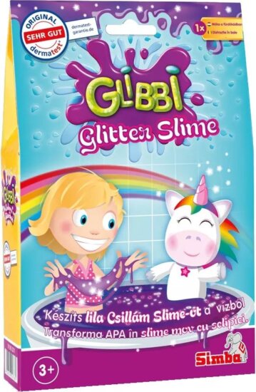 Simba Glibbi Csillámos slime fürdő - Lila