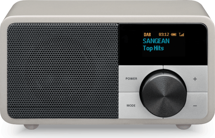 Sangean DDR-7 DAB+ FM Asztali Rádió - Ezüst