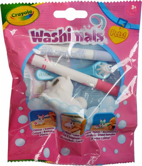 Crayola Washimals Kimosható állatka figura - Russel a sarki róka