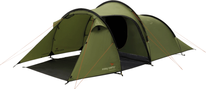 Easy Camp Hemsedal 3 Alagút sátor 3 személyes 400 x 190 x 120 cm - Zöld