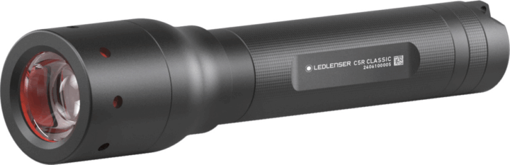 Led Lenser C5R Classic LED Elemlámpa 420 Lumen - Fekete