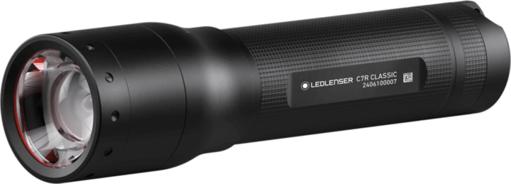 Led Lenser C7R Classic LED Elemlámpa 1000 Lumen - Fekete