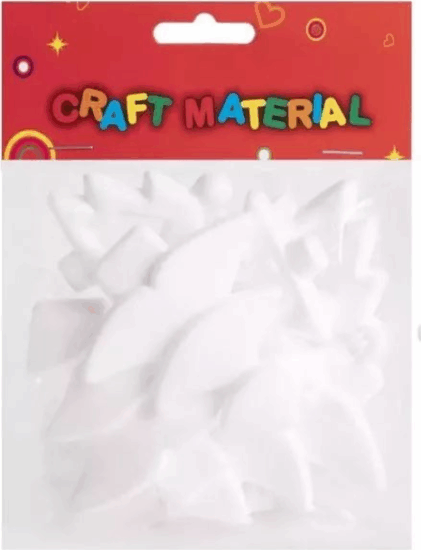 Hungarocell fenyőfa szett (6 db/csomag) - Fehér