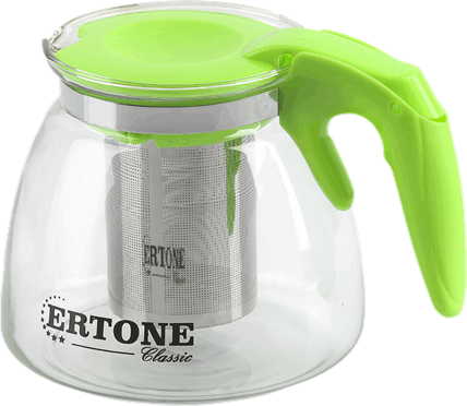 Hausberg ERT-MN 151VR Üveg teáskanna szűrővel
