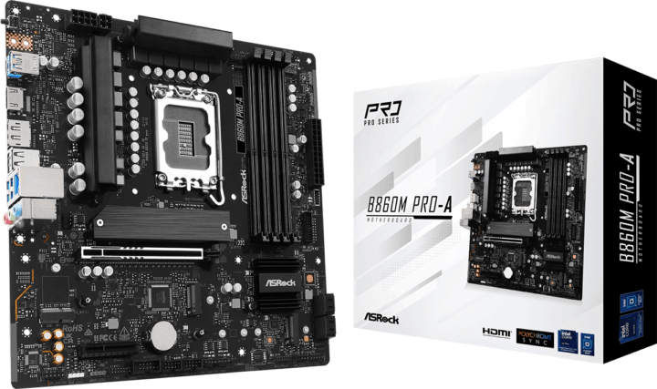 ASRock B860M Pro-A DDR5 intel s1851 MicroATX alaplap