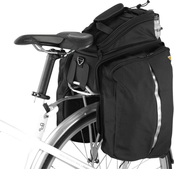 Topeak MTS TrunkBag DXP Csomagtartóra rögzíthető Kerékpáros Táska 22,6 L - Fekete