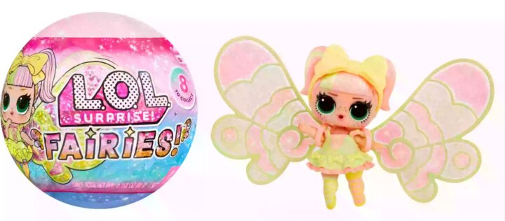 L.O.L. Surprise Kicsi meglepetés tündérbaba csináld magad szárnnyal