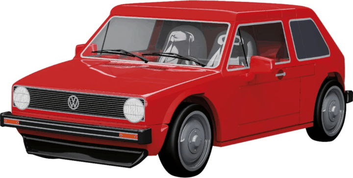 Cobi 24613 Volkswagen Golf (1974-1983) 68 darabos Építőjáték Cobi 24613 Volkswagen Golf (1974-1983) 68 darabos Építőjáték