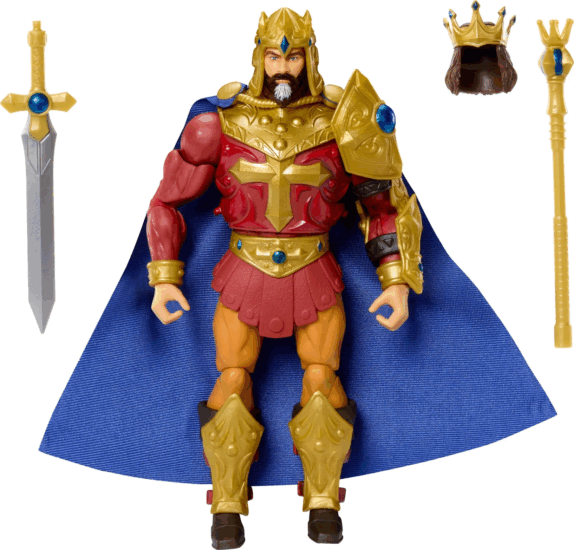 Mattel Masters of the Universe Masterverse New Eternia King Randor figura