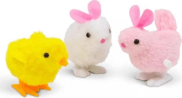 Felhúzható mozgó állatka figura - Többféle