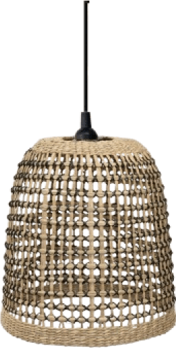 New Garden Positano 35 E27 függesztett lámpatest - Barna (izzó nélkül)