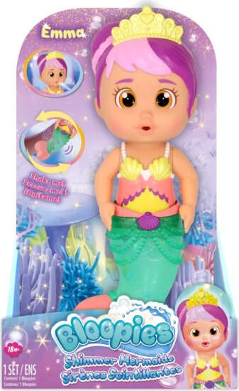 Imc Toys Bloopies Mókás Sellőbébi csillogó uszonnyal 2. széria - Emma Imc Toys Bloopies Mókás Sellőbébi csillogó uszonnyal 2. széria - Emma