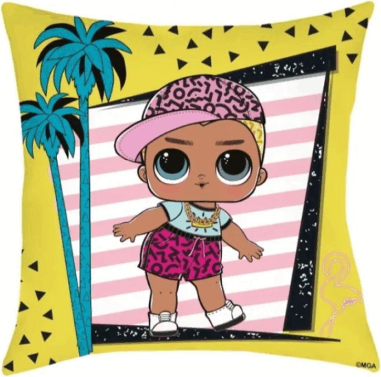 L.O.L baba Díszpárna - 40 x 40 cm L.O.L baba Díszpárna - 40 x 40 cm